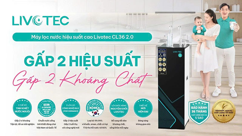 Máy lọc nước Livotec CL36 2.0
