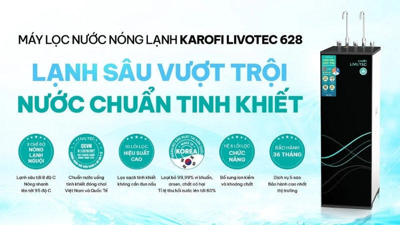 Máy lọc nước Livotec 628