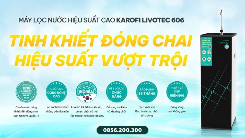Máy lọc nước Livotec tủ đứng 606