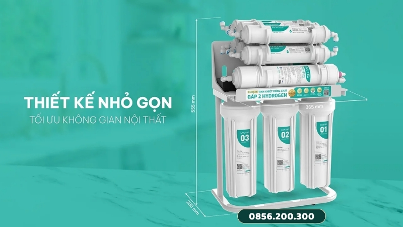 Livotec 218 lắp gọn trong tủ bếp