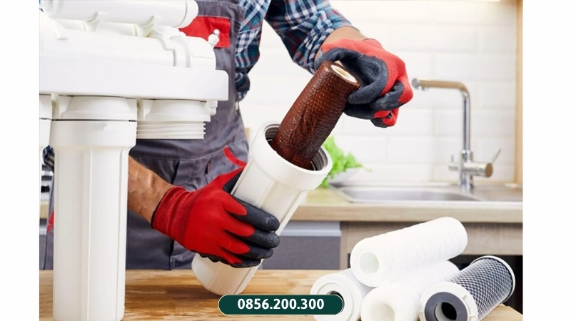 Lõi lọc thô Livotec bị tắc