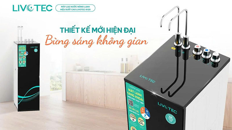 Thiết kế tủ đứng nhỏ gọn với tông đen sang trọng