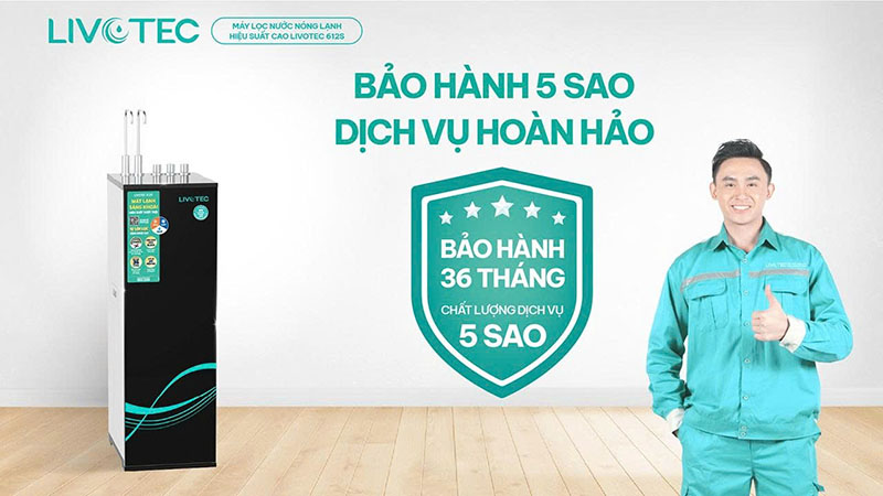 Dịch vụ bảo hành uy tín dài nhất trên thị trường với 36 tháng