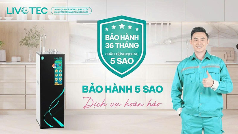 Dịch vụ bảo hành 36 tháng chính hãng