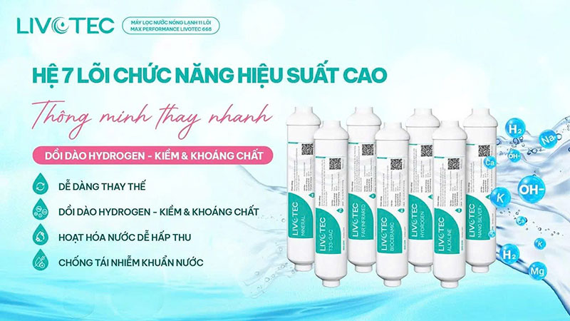 Hệ 7 lõi chức năng hiệu suất cao