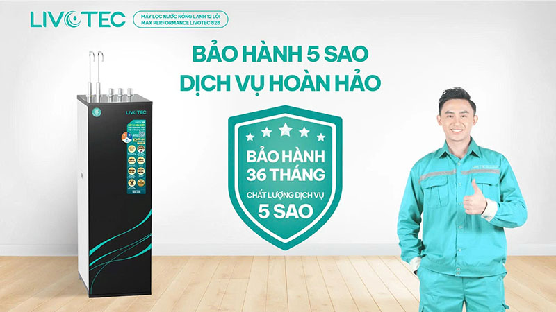 Dịch vụ bảo hành và hậu mãi theo tiêu chuẩn 5 sao