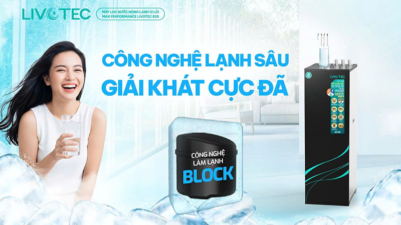 Công nghệ làm lạnh bằng BLOCK hoạt động như tủ lạnh