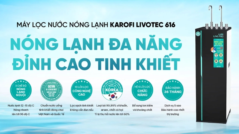 Máy lọc nước Livotec 616