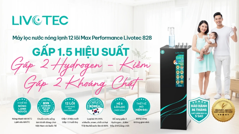 Máy lọc nước Livotec 828