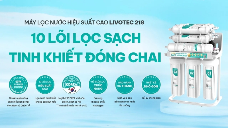 Máy lọc nước Livotec 218