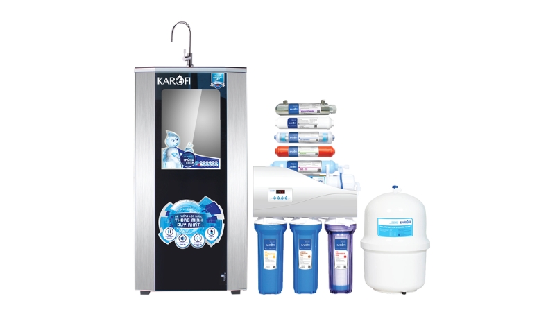 Máy lọc nước Karofi dành riêng cho nước giếng, nước nhiễm phèn