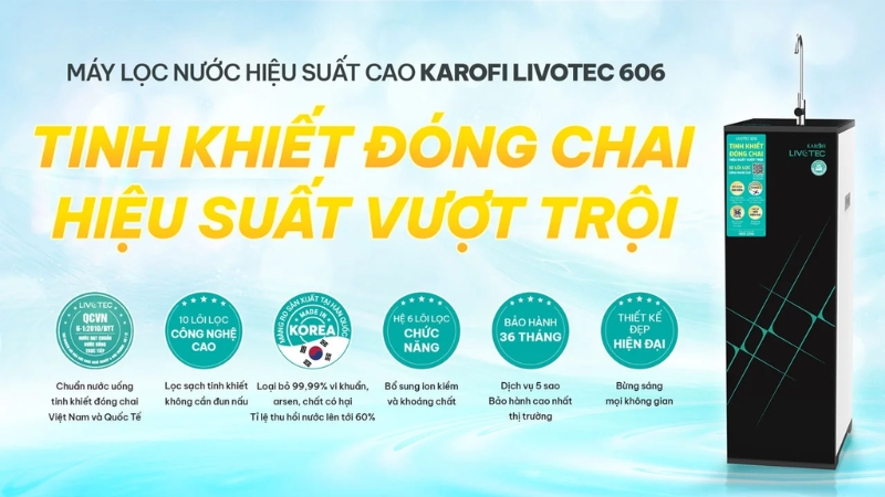 Máy lọc nước Livotec 606