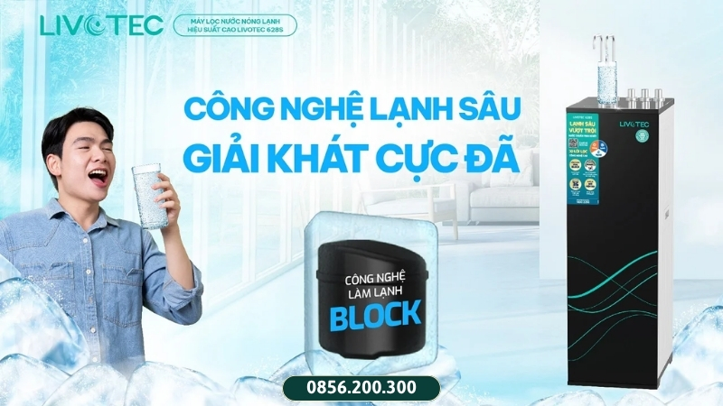 Livotec 628S làm lạnh Block