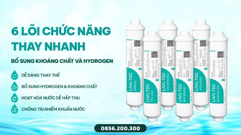 Tổng quan lõi lọc nước Livotec