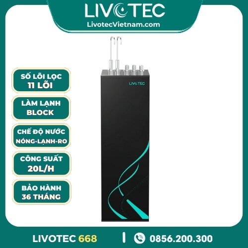 Máy Lọc Nước Nóng Lạnh Livotec 668