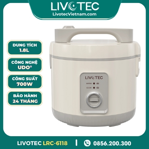 Nồi Cơm Điện Livotec LRC-6118
