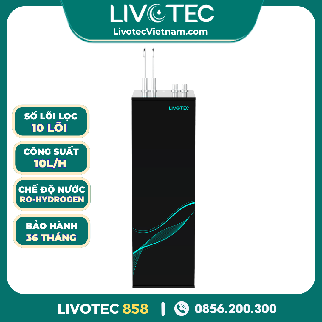 Máy Lọc Nước RO Tủ Đứng Livotec 858