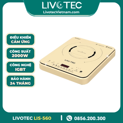 Bếp Từ Đơn Livotec E-Smart LIS-560