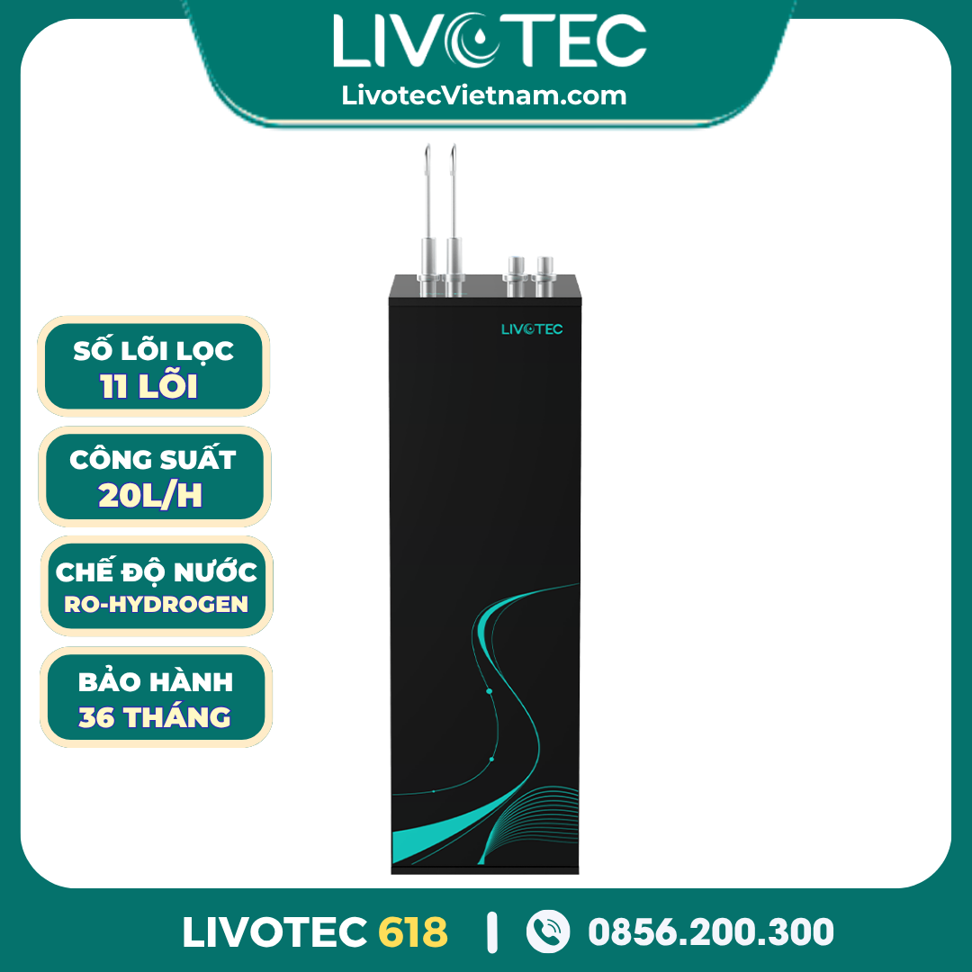 Máy Lọc Nước RO Tủ Đứng Livotec 618