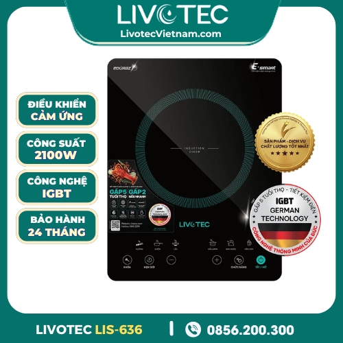 Bếp Từ Đơn Livotec E-smart LIS-636