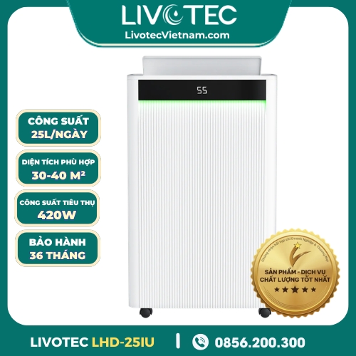 Máy Hút Ẩm Livotec LHD-25IH