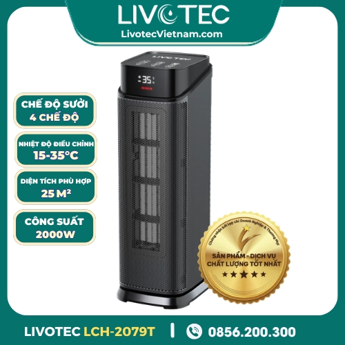 Máy Sưởi Gốm Livotec LCH-2079T