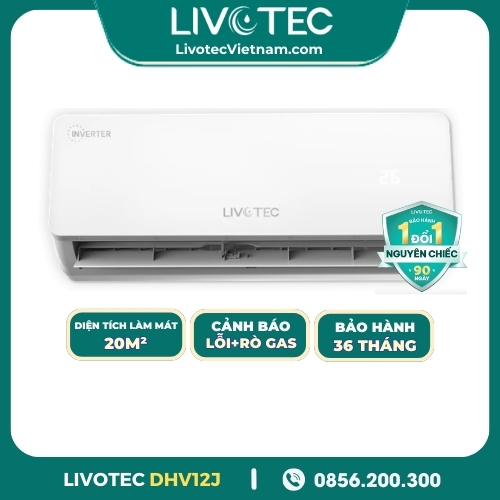 Điều Hòa Một Chiều Livotec DHV12J Inverter