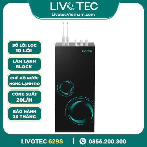 Máy Lọc Nước Nóng Lạnh Livotec 629S