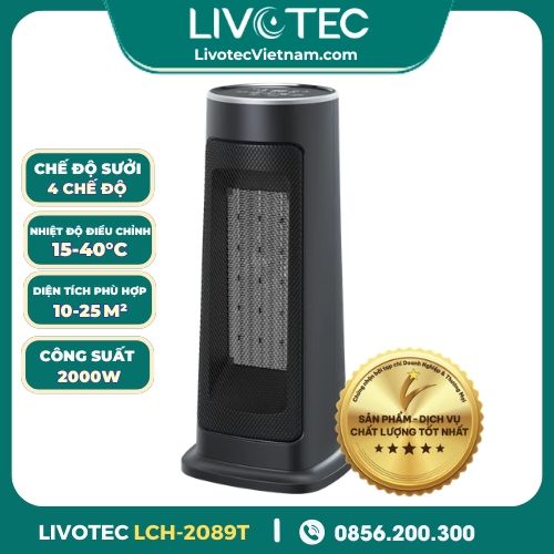 Máy Sưởi Gốm Livotec LCH-2089T