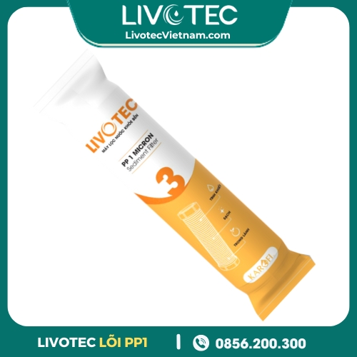 Lõi Lọc Livotec Số 3 PP 1 Micron