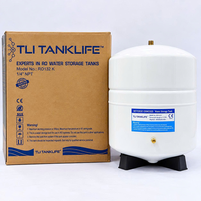 Lắp bình áp thép Tank Life 10L cho máy lọc nước RO gia đình