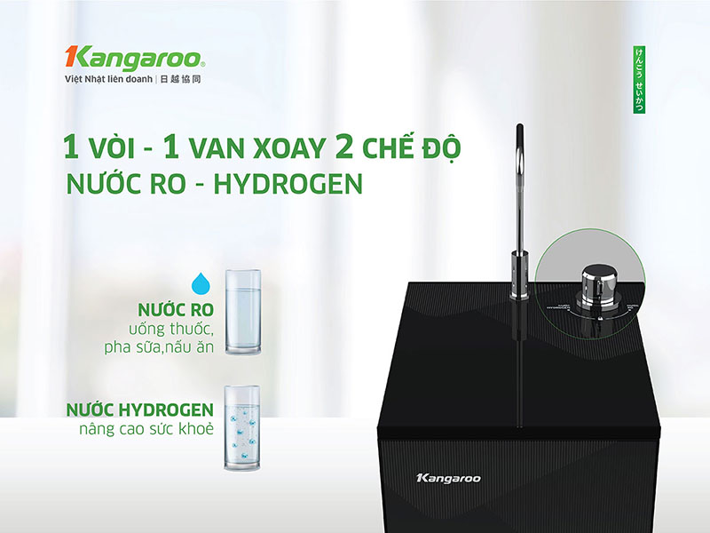 2 chế độ nước Kangaroo KG10S8-H1