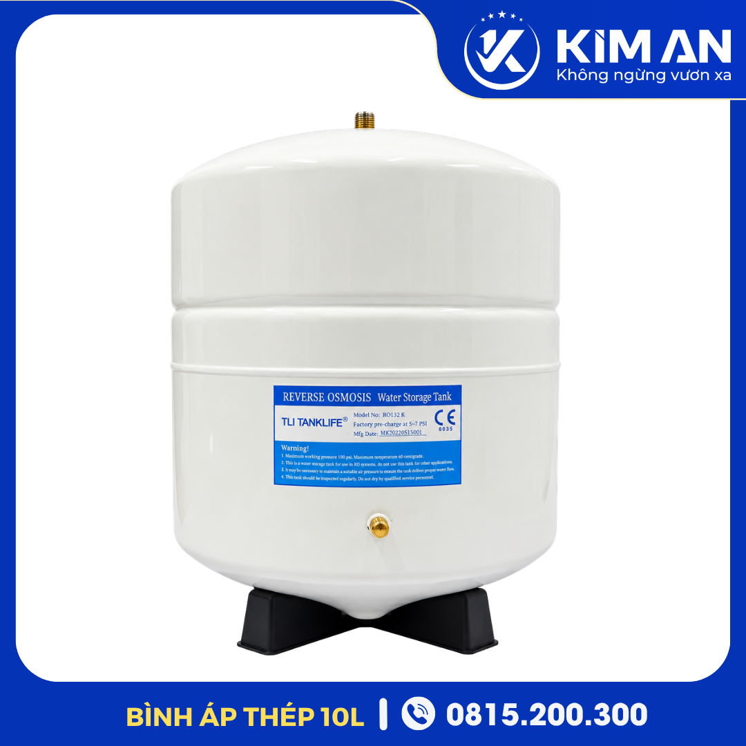 Bình Áp Thép 10L 4.0G Tank Life