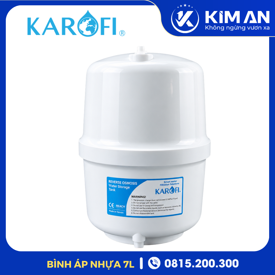 Bình Áp Nhựa Karofi 3.2G 7 Lít