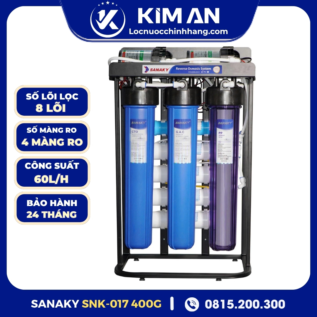 Máy Lọc Nước Sanaky Bán Công Nghiệp SNK-017 400G