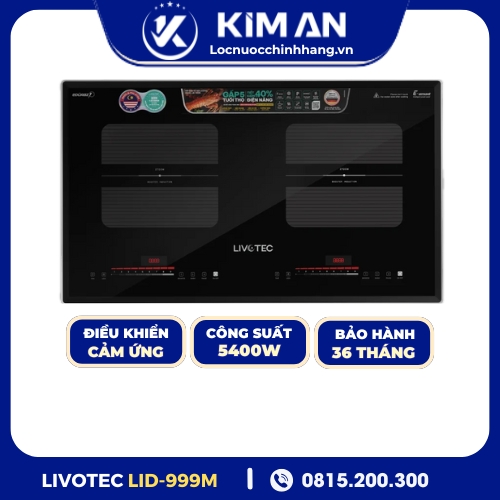 Bếp từ đôi Livotec E-Smart LID-999M