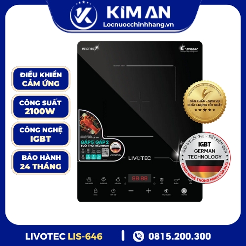 Bếp từ đơn Livotec E-smart LIS-646