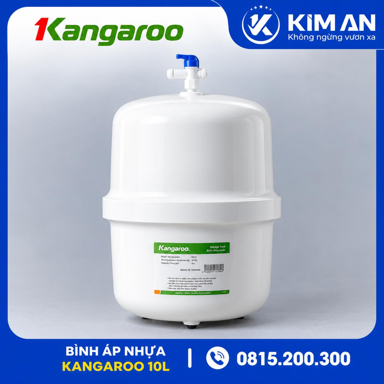 Bình Áp Nhựa 10L 4.2G Kangaroo