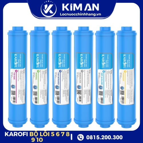 Bộ Lõi lọc nước Karofi 5 6 7 8 9 10