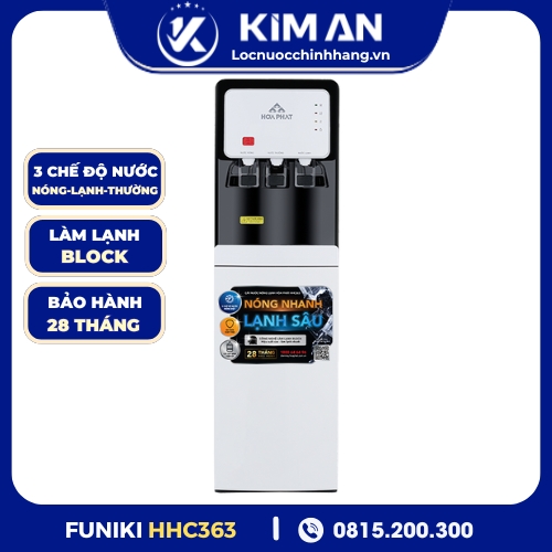 Cây nước nóng lạnh hút bình Hòa Phát HHC363