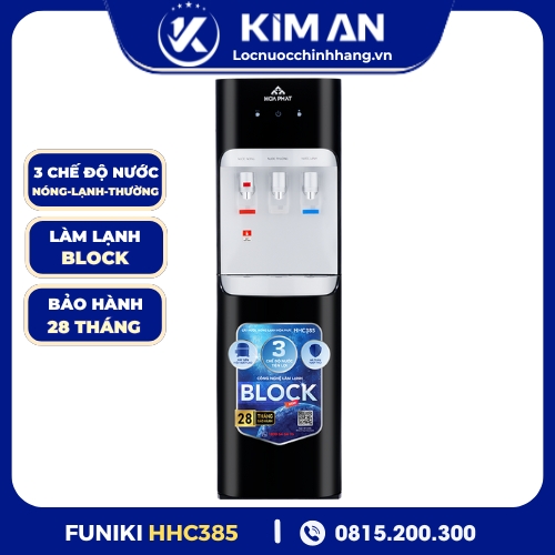 Cây nước nóng lạnh hút bình Hòa Phát HHC385