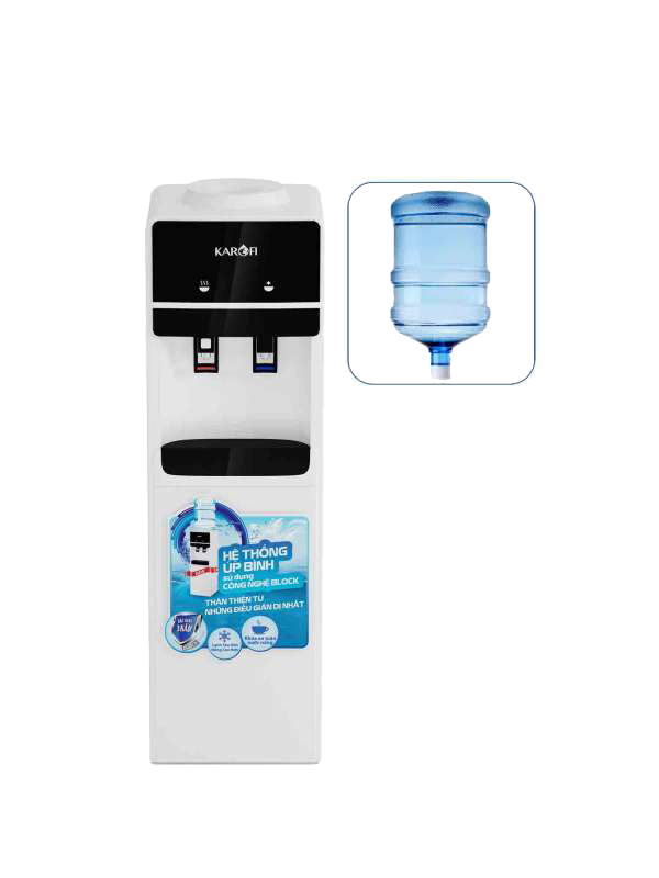 Cây Nước Nóng Lạnh Úp Bình Karofi HC02-W