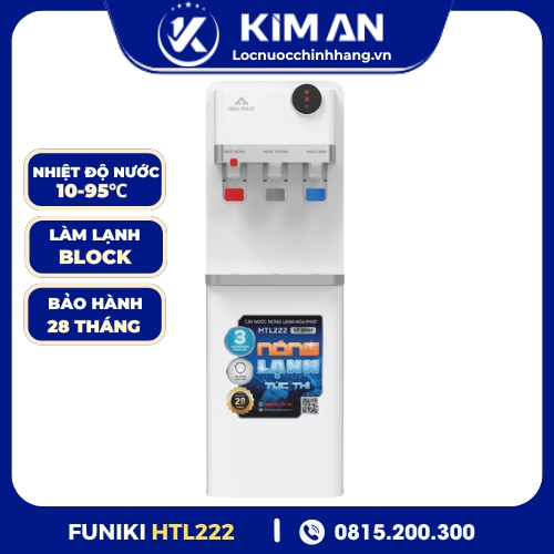Cây nước nóng lạnh úp bình Hòa Phát HTL222