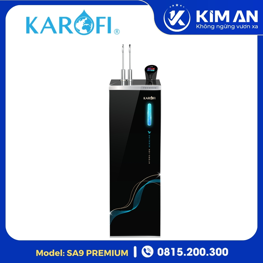 Máy Lọc Nước Nóng Lạnh Hydro-ion Kiềm Karofi SA9 PREMIUM
