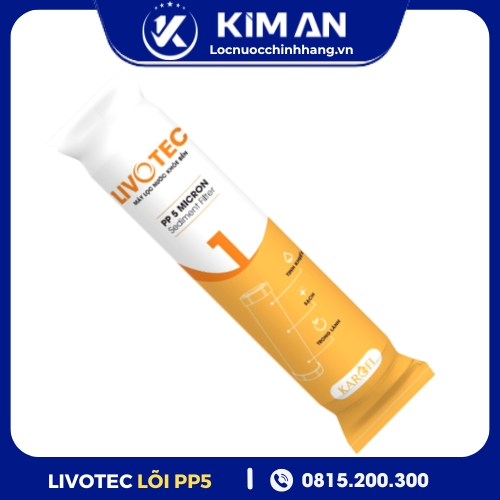 Lõi lọc Livotec số 1 PP 5 micron