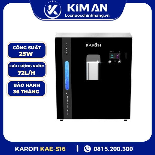 Máy Chuyển Đổi Hydro-ion Kiềm Karofi KAE-S16