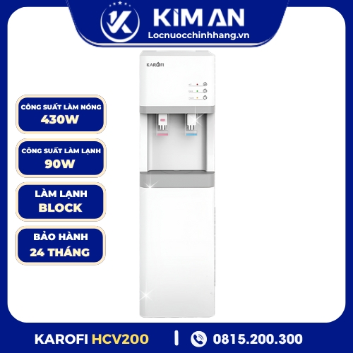 Máy làm nóng lạnh nước hút bình HCV200