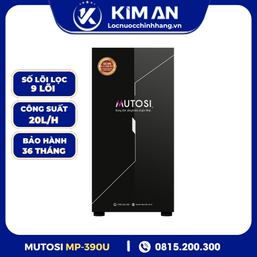 Máy lọc nước để gầm Tủ bếp 9 lõi Mutosi MP-390U