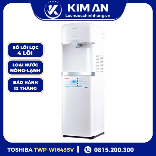Máy Lọc Nước Hai Chế Độ Nóng-Lạnh Toshiba TWP-W1643SV