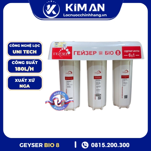 Máy Lọc Nước Ion Canxi Nano Geyser Bio 8